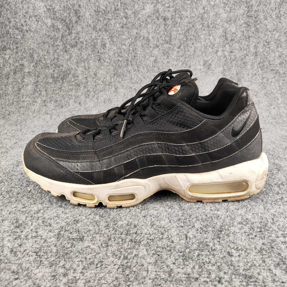 Nike Air Max 95 Shoes Mens Size 12 Black Mesh Running Sneakers 924478-001